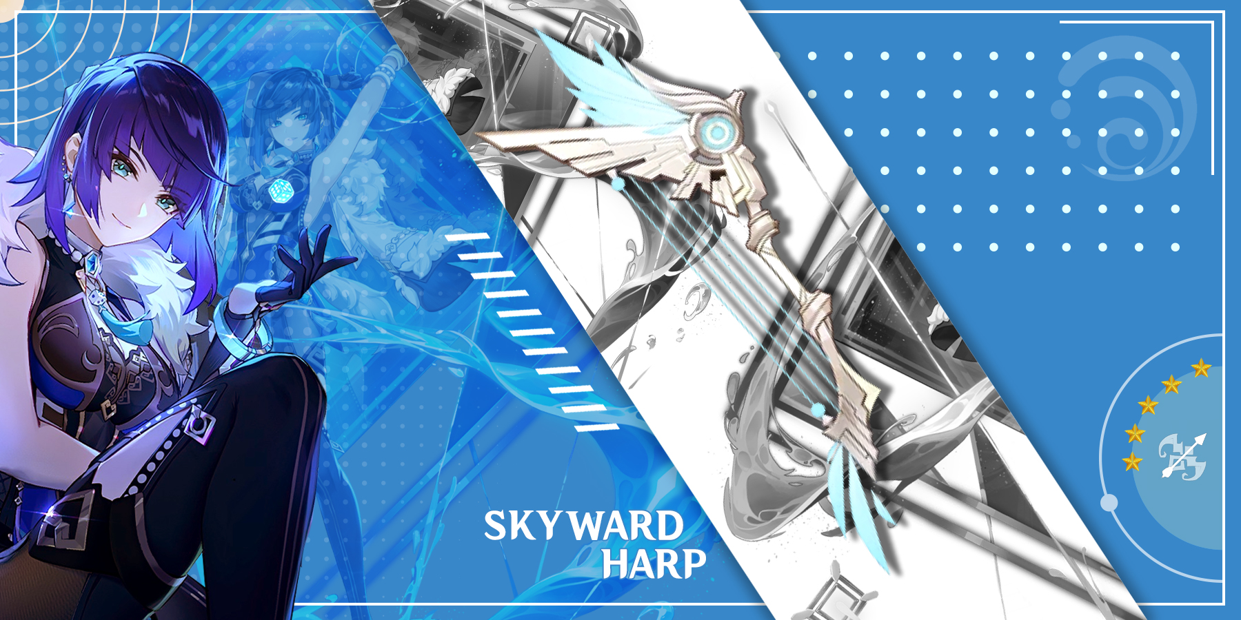 yelan-using-skyward-harp-in-genshin-impact